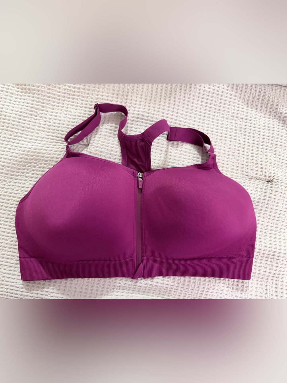 PINK Active | Front Zip Sports Bra | XXL